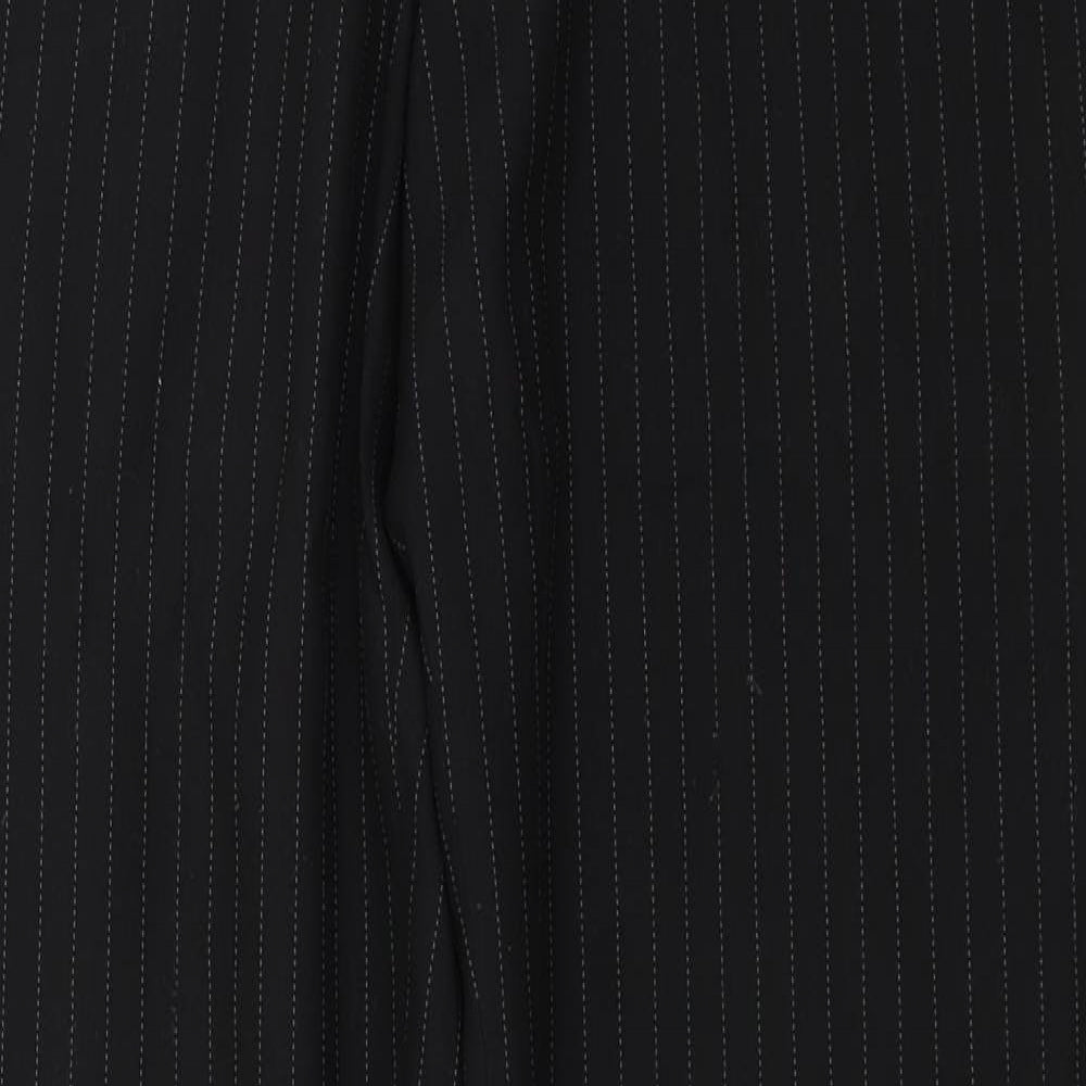 F&F  Mens Black Striped  Trousers  Size 34 in L33 in