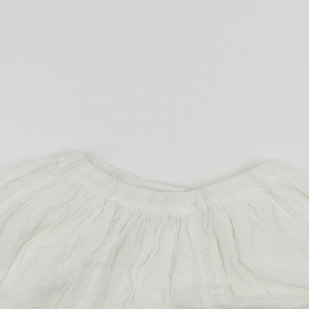 NEXT  Girls Ivory   A-Line Skirt Size 5 Years