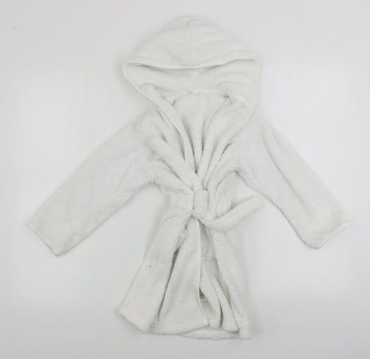 Marks and Spencer  Girls White    Robe Size 4-5 Years