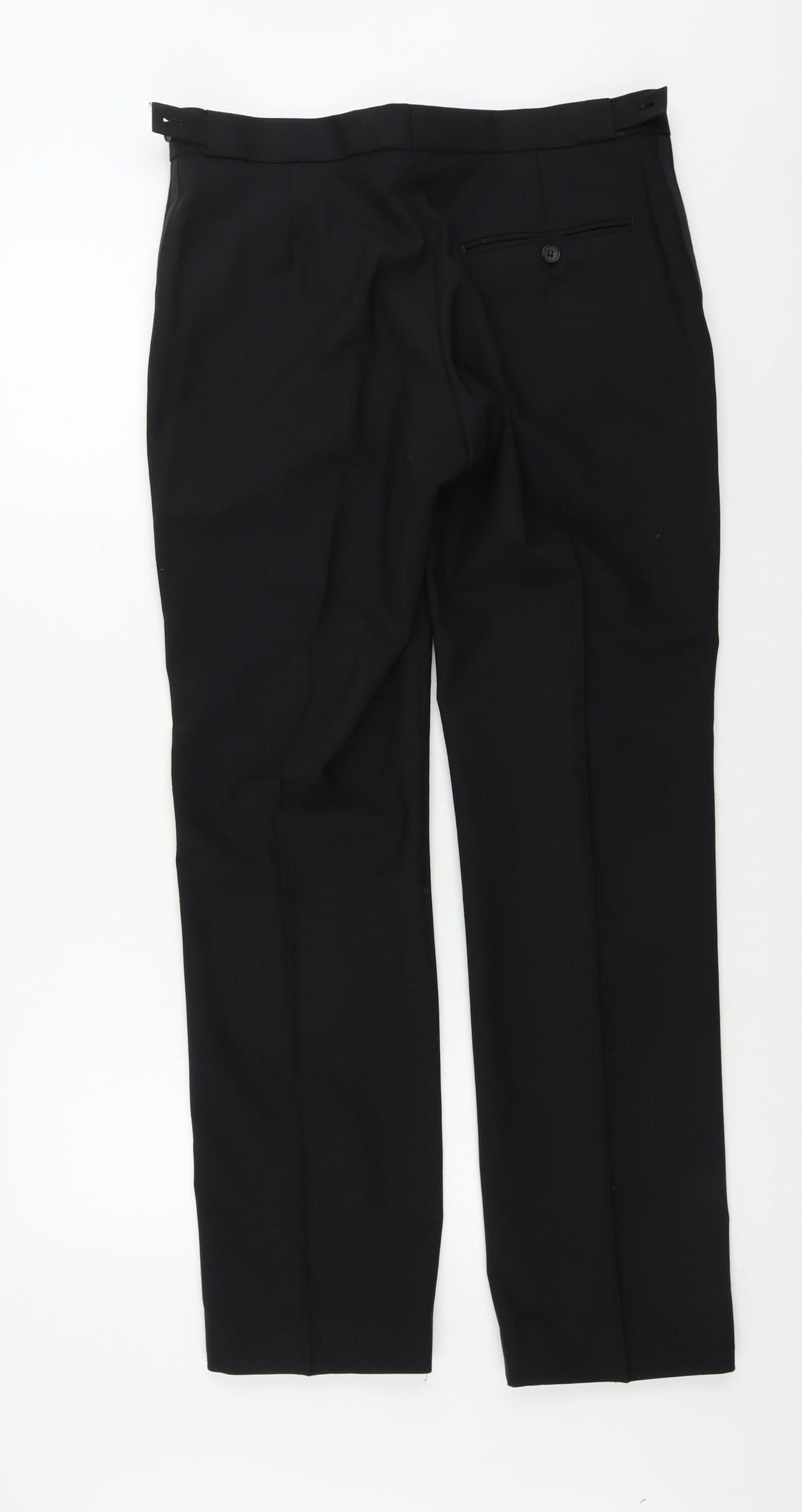 Preworn  Mens Black   Trousers  Size 34 in L31 in