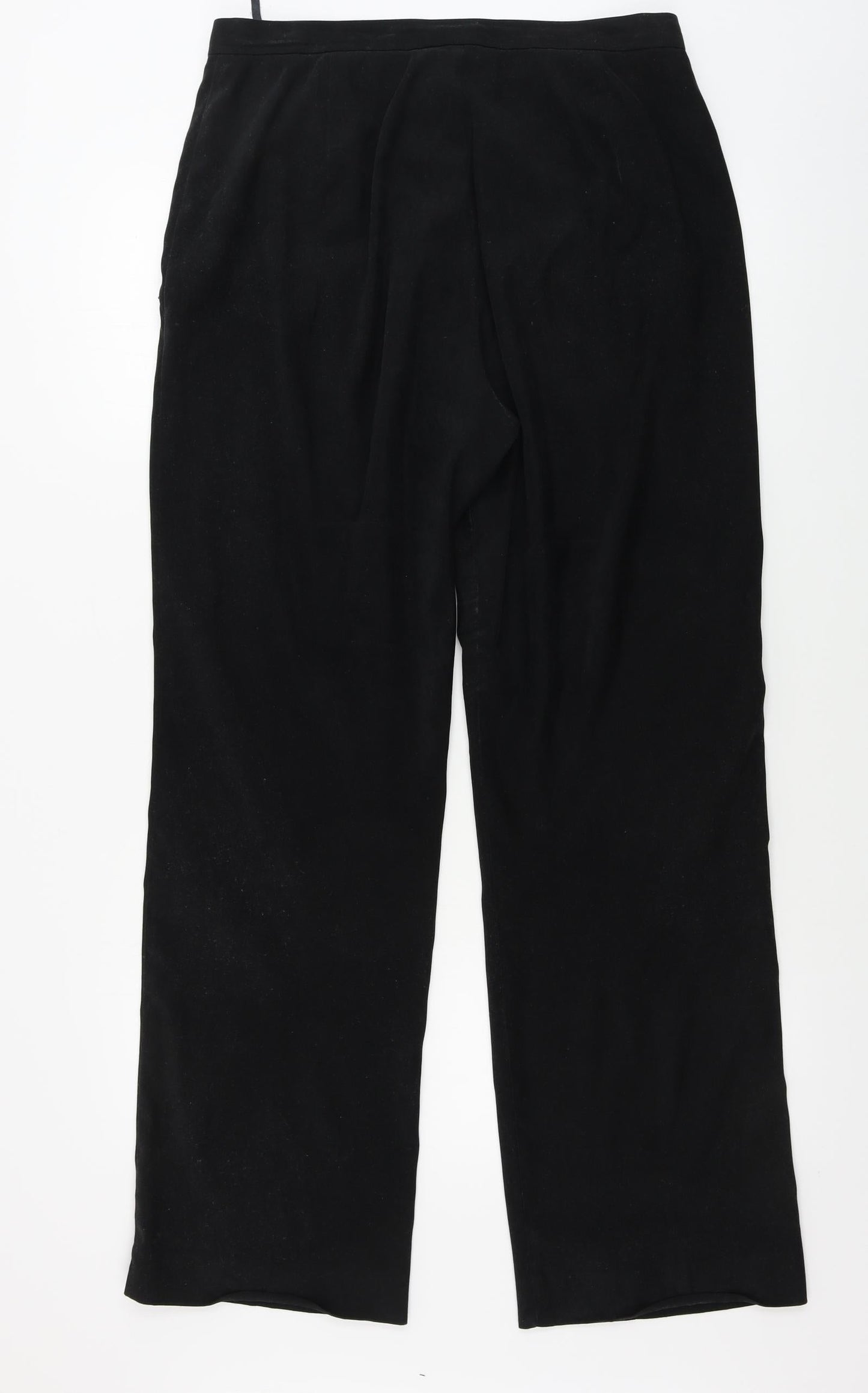 Joella Di Marco   Womens Black   Trousers  Size L L31 in