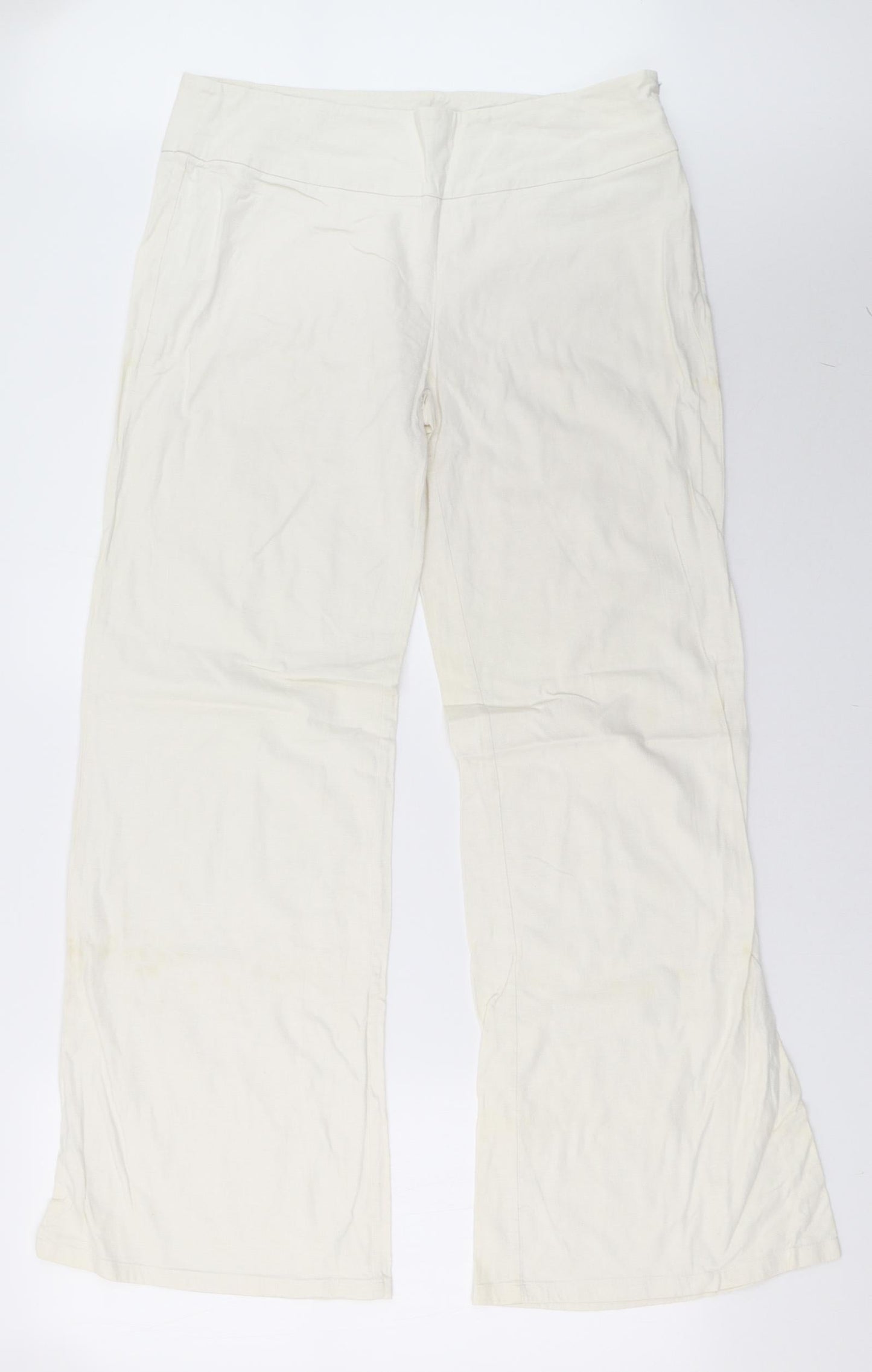 villa Womens White   Trousers  Size XL L30 in