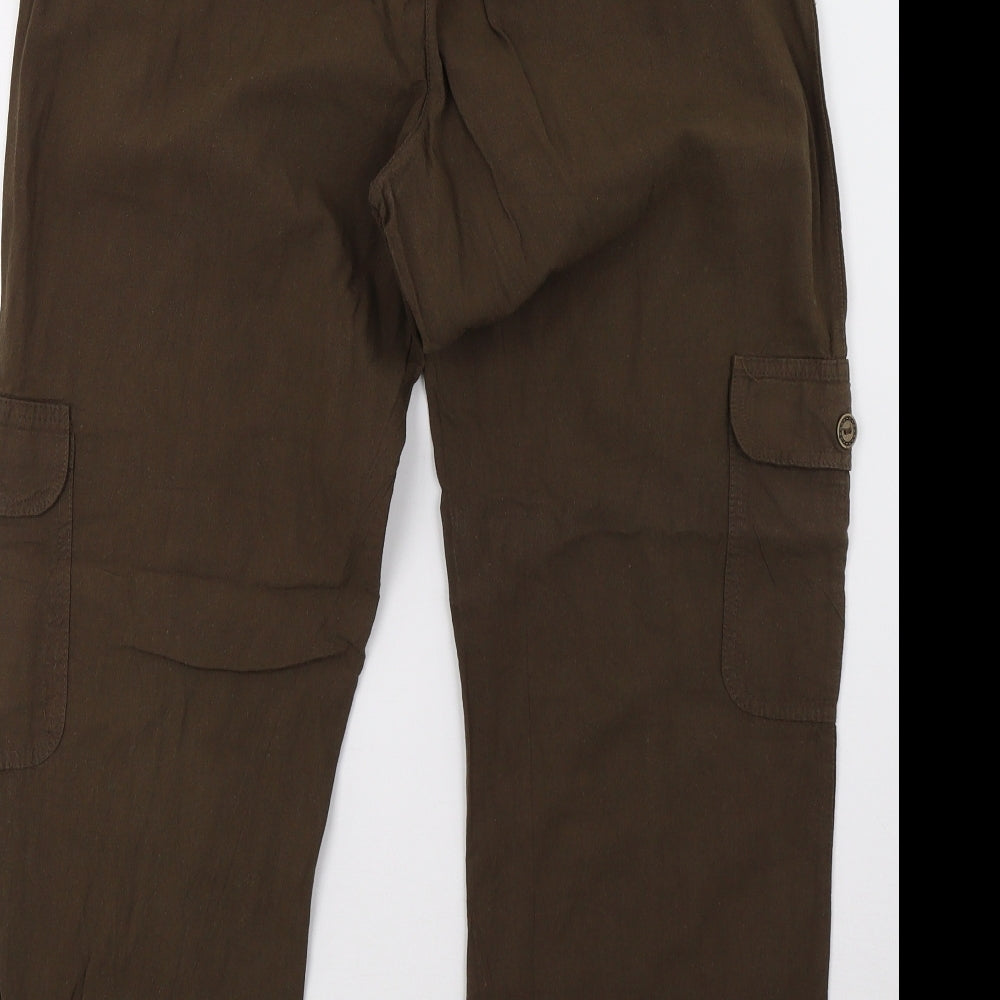 additions Womens Brown   Trousers  Size 10 L30 in