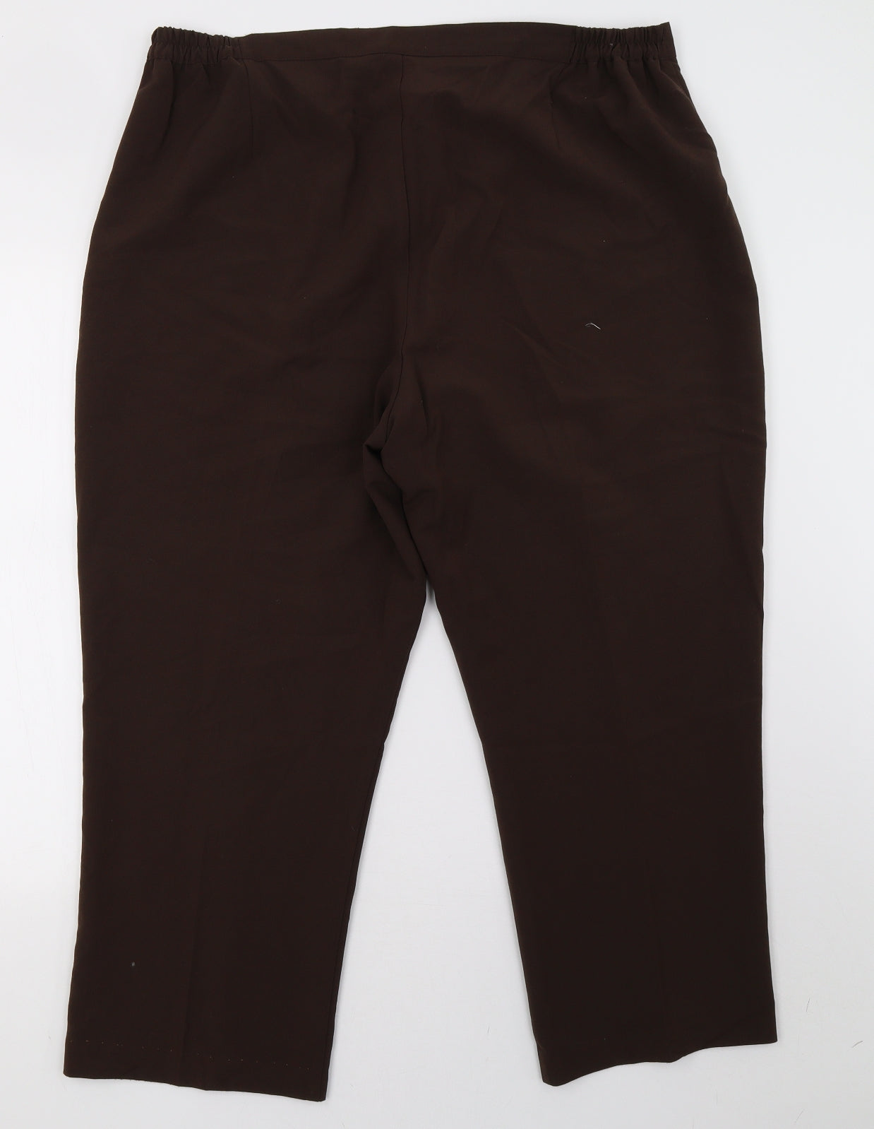Sarah Hamilton Womens Brown   Trousers  Size 20 L25 in
