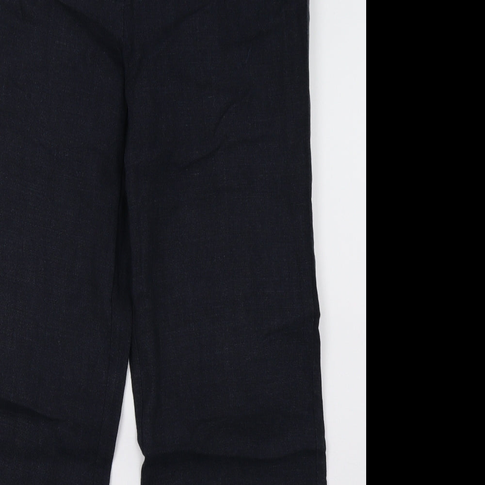 peruggi Womens Blue   Trousers  Size 16 L31 in