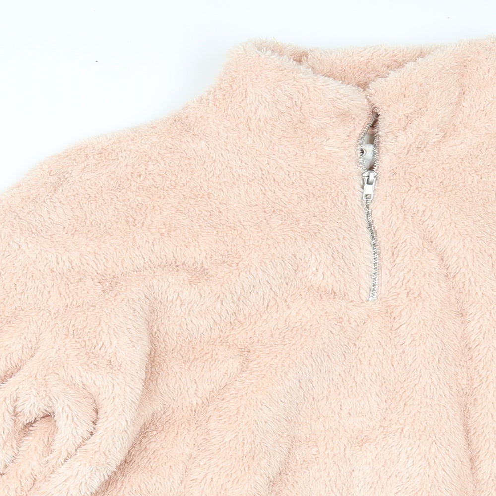H&M Womens Pink   Pullover Jumper Size S