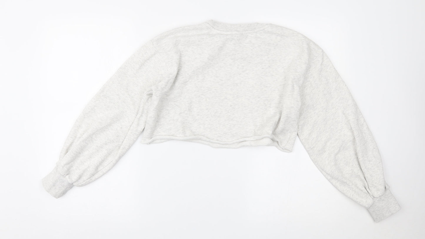 H&M Womens Grey   Pullover Jumper Size XS