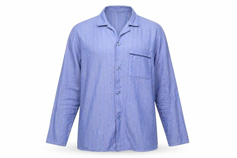 Marks and Spencer Mens Blue    Button-Up Size M