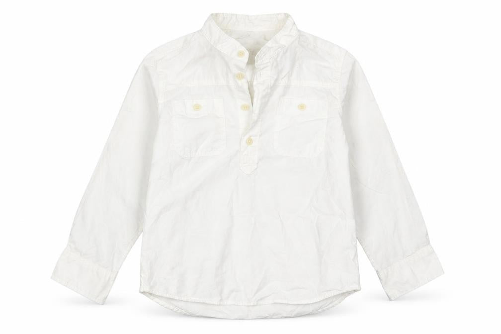 H&M Boys White   Basic Dress Shirt Size 7 Years