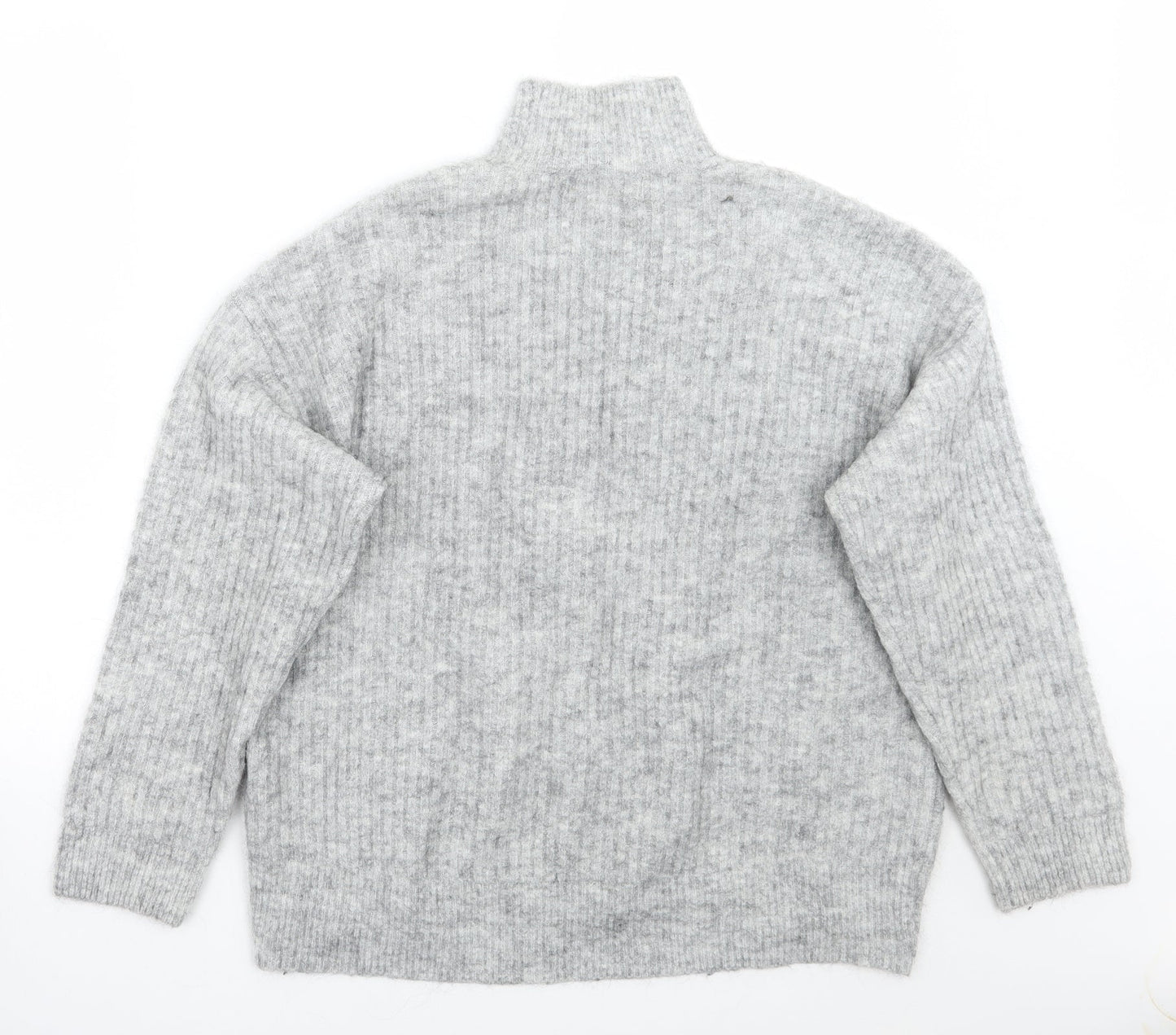 H&M Womens Grey   Pullover Jumper Size S