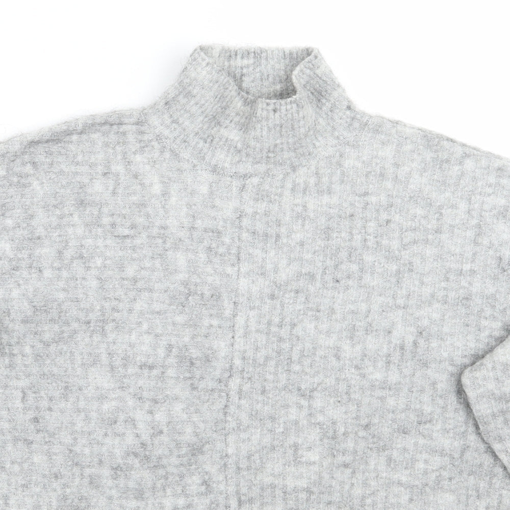 H&M Womens Grey   Pullover Jumper Size S