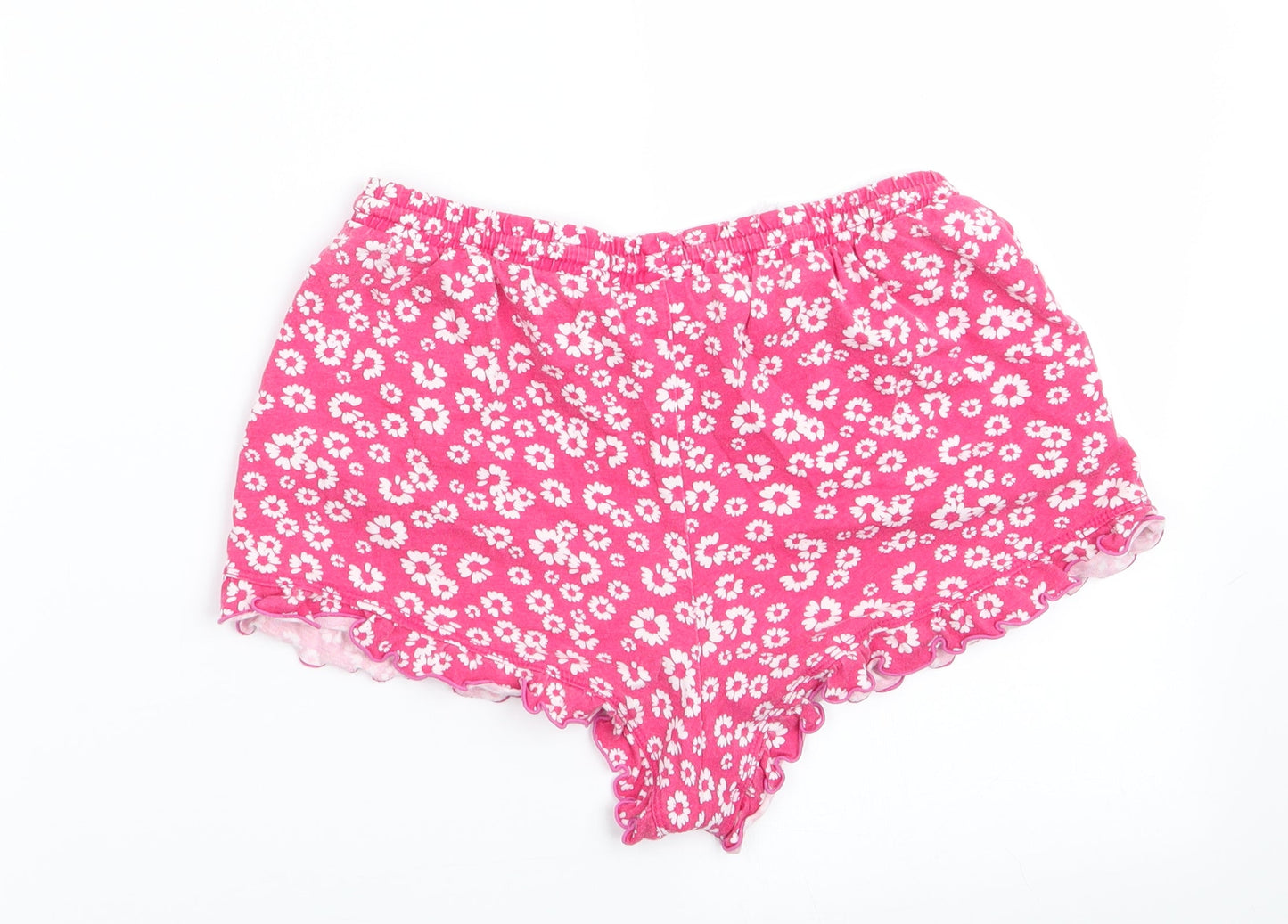 Preworn Womens Red Polka Dot  Sweat Shorts Size 10