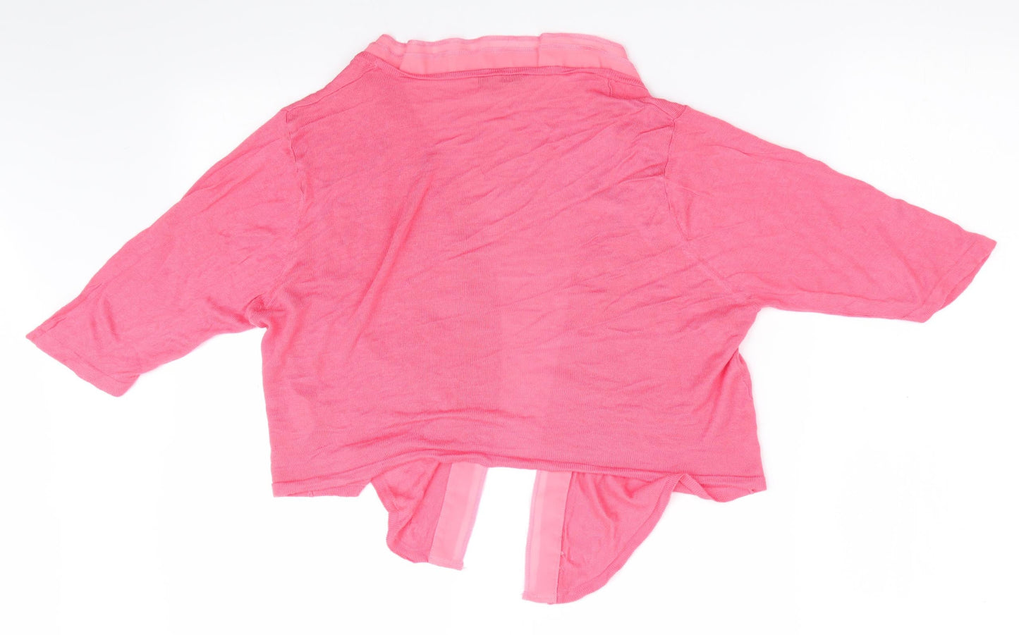 Peacocks Womens Pink   Cardigan Jumper Size 12  - Shrug Style Cardigan