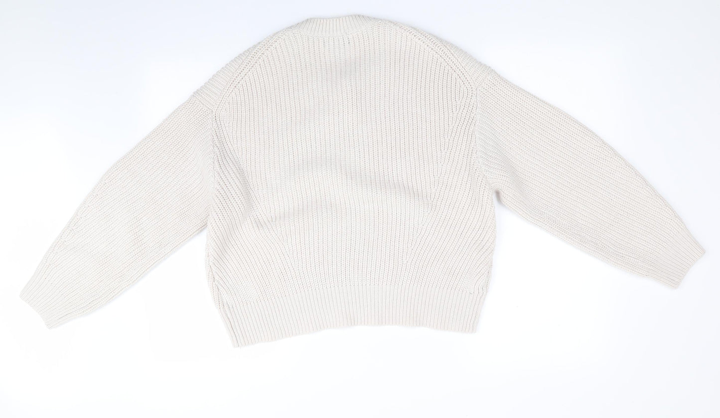 New Look Womens Ivory   Pullover Jumper Size S