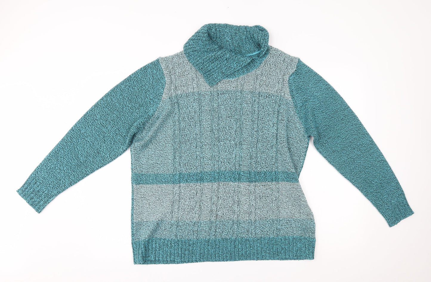 BM Womens Blue   Pullover Jumper Size XL