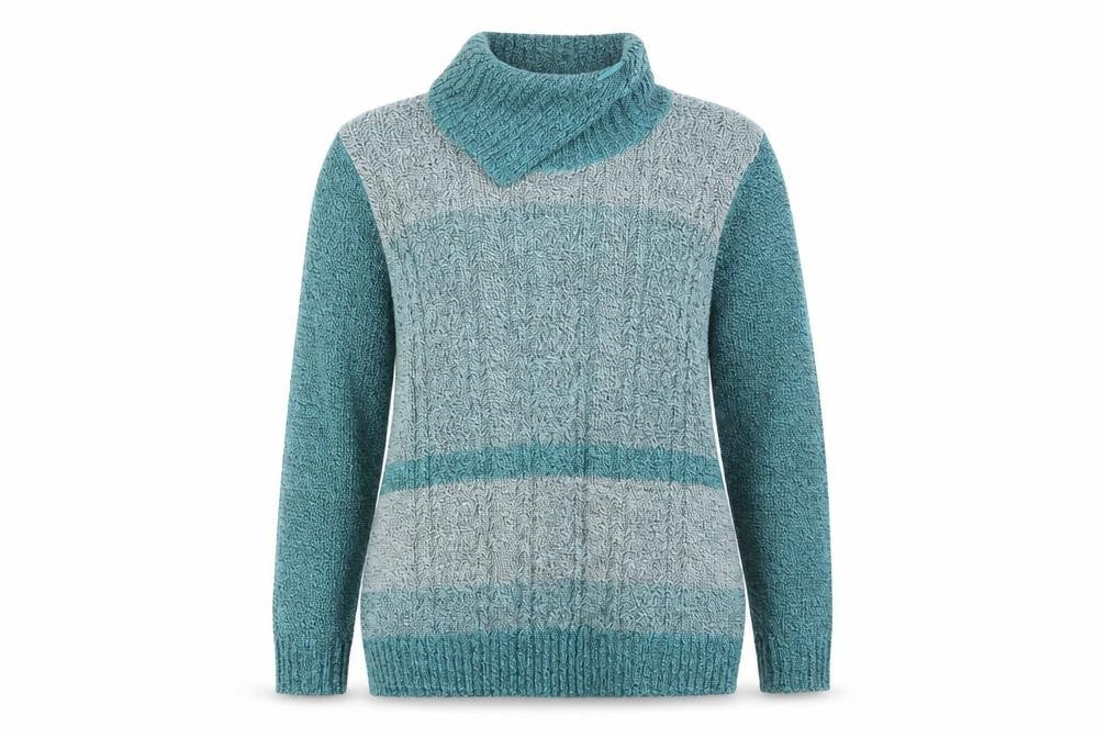 Bonmarché Womens Blue Pullover Jumper Size XL