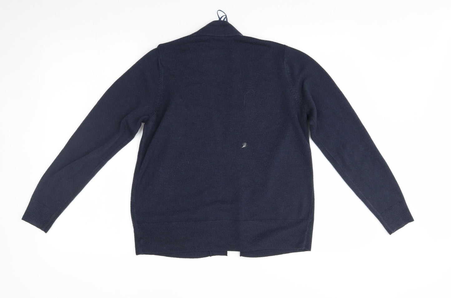M&S Womens Blue   Cardigan Jumper Size M