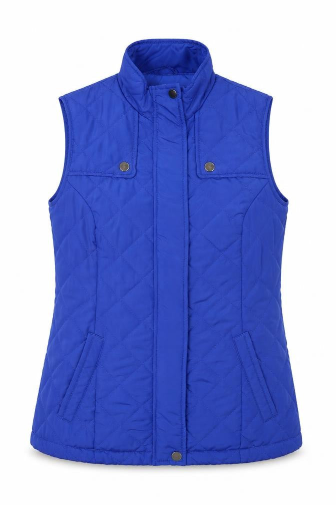 Dash Womens Blue   Gilet Coat Size 10