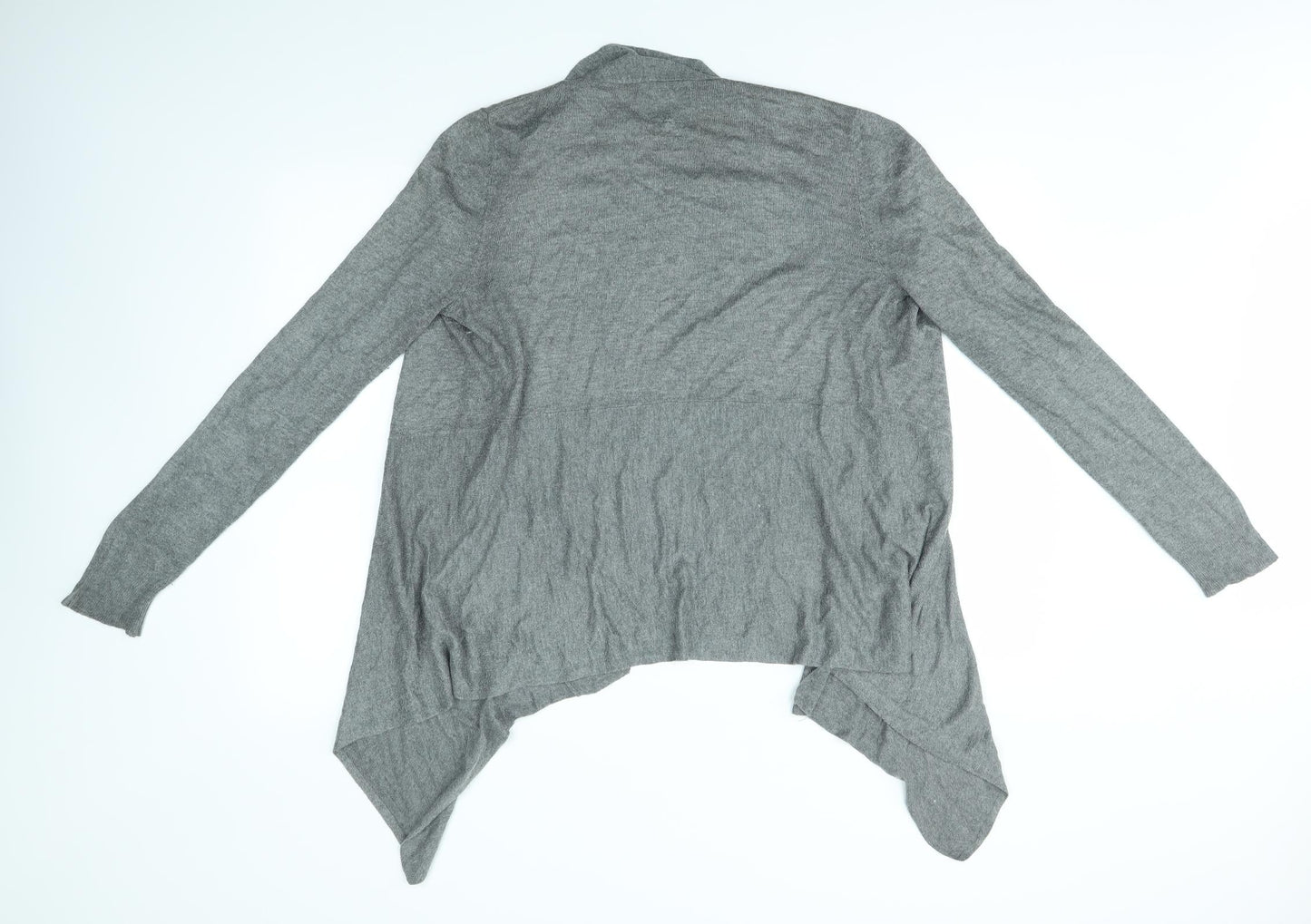 MISTRAF Womens Grey   Cardigan Jumper Size 16