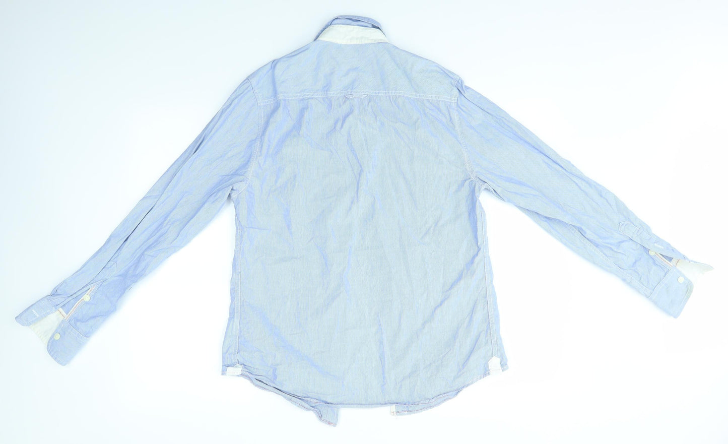 EASY 1973 Mens Blue    Dress Shirt Size S