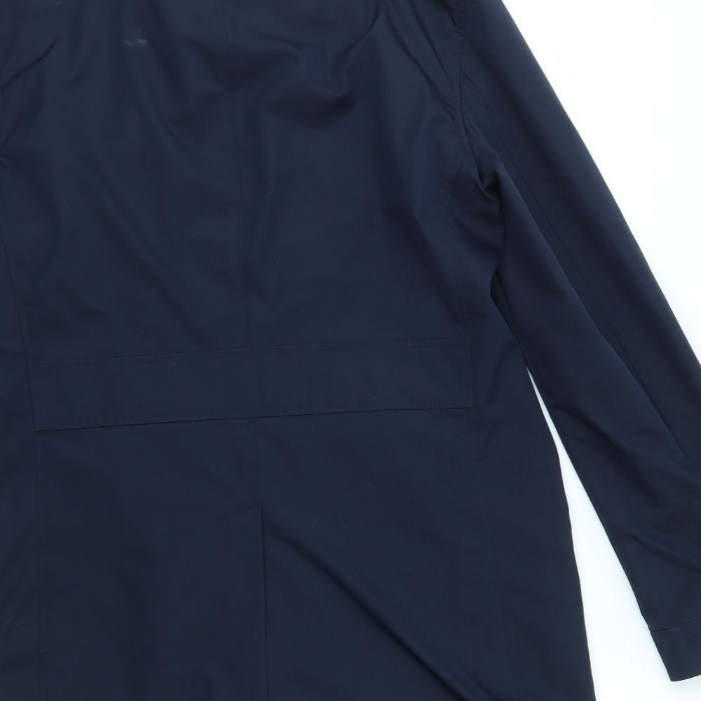 Autograph Womens Blue   Overcoat Coat Size S