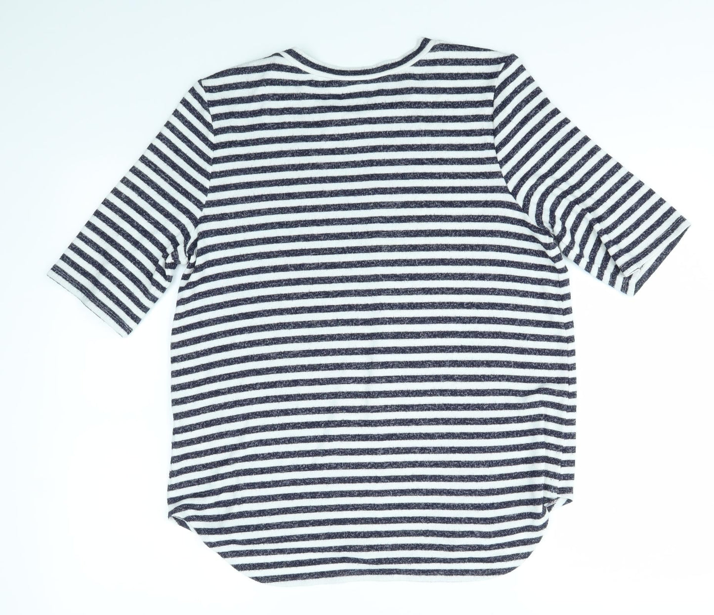 M&S Womens Multicoloured Striped  Pullover Jumper Size 12