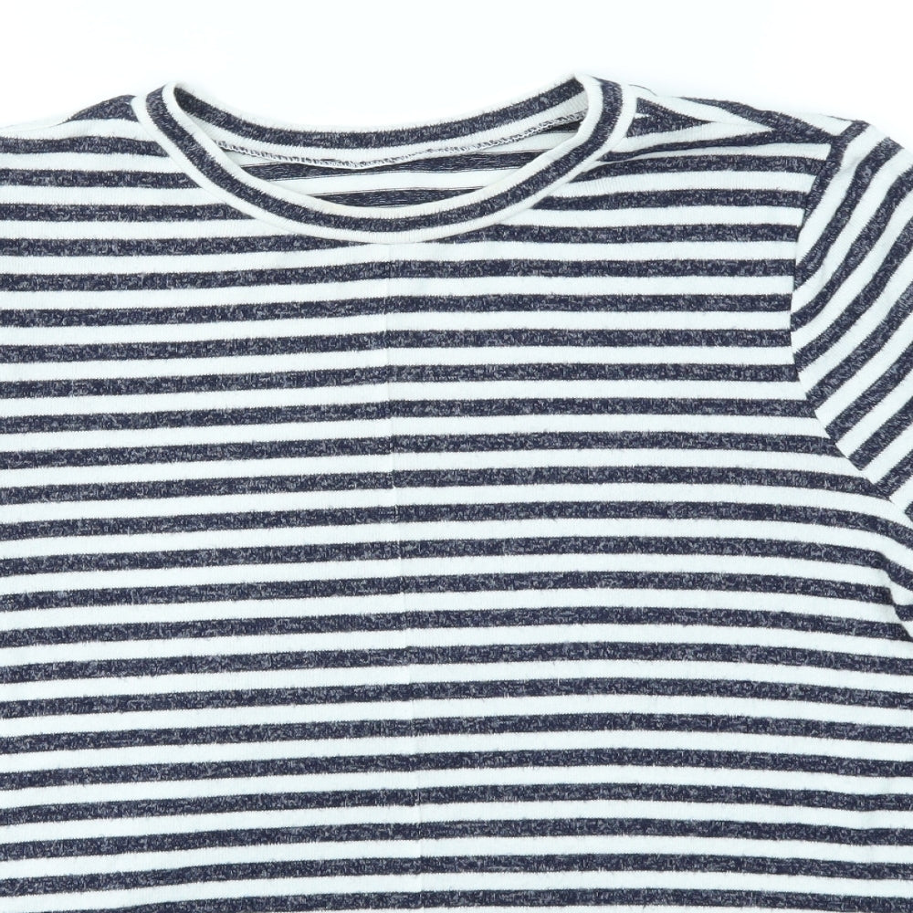 M&S Womens Multicoloured Striped  Pullover Jumper Size 12