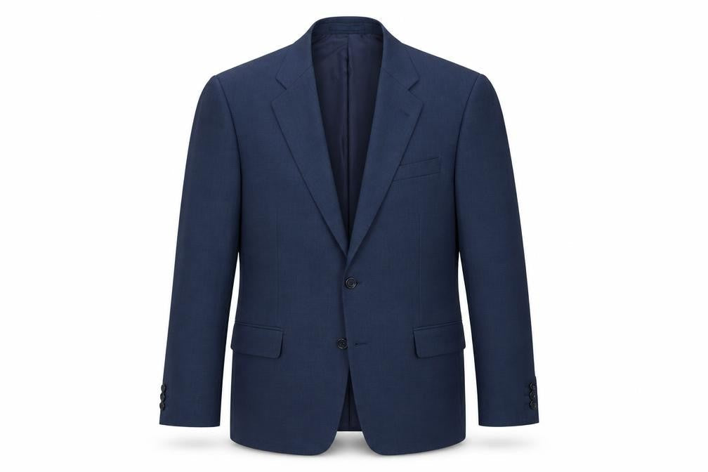SIMON TAYLOR Mens Blue    Suit Jacket Size 42