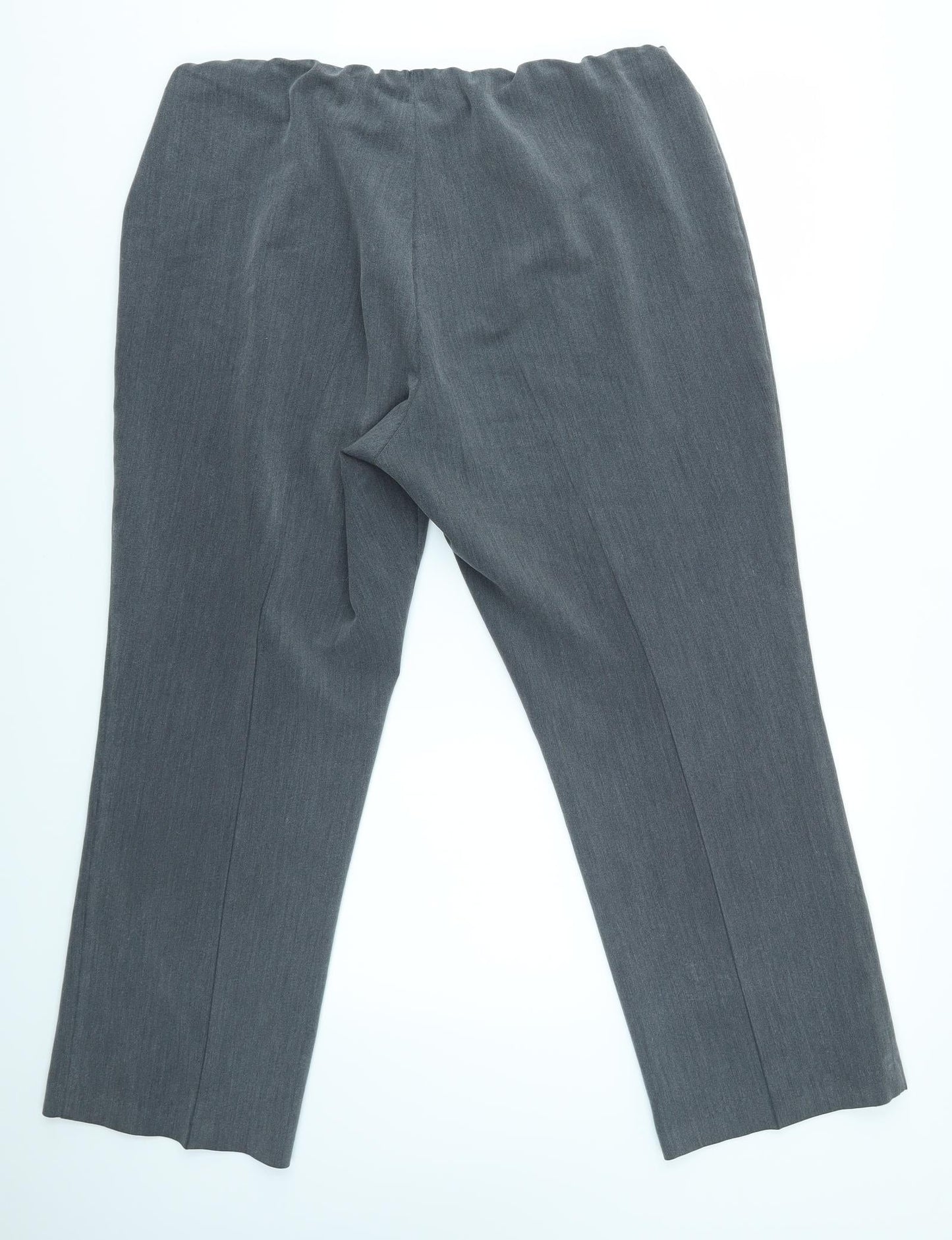 Preworn Womens Grey   Dress Pants Trousers Size XL L25 in