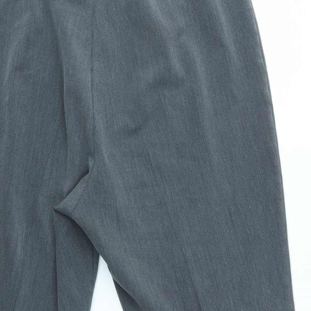Preworn Womens Grey   Dress Pants Trousers Size XL L25 in