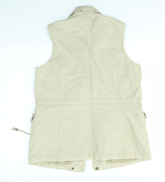 Matalan Womens Beige   Jacket Coat Size 12
