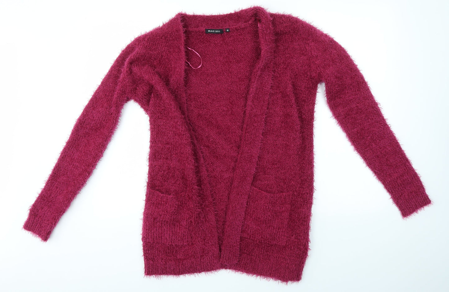 Brave Soul Womens Pink   Cardigan Jumper Size 10