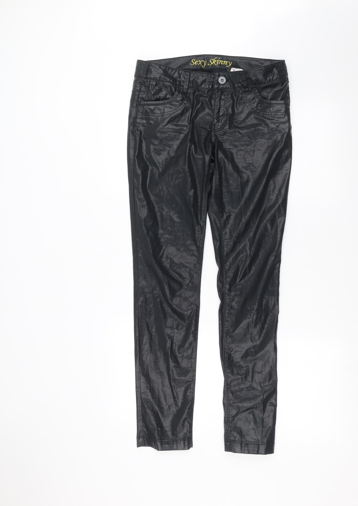 NEXT Womens Black   Trousers  Size 10 L29 in