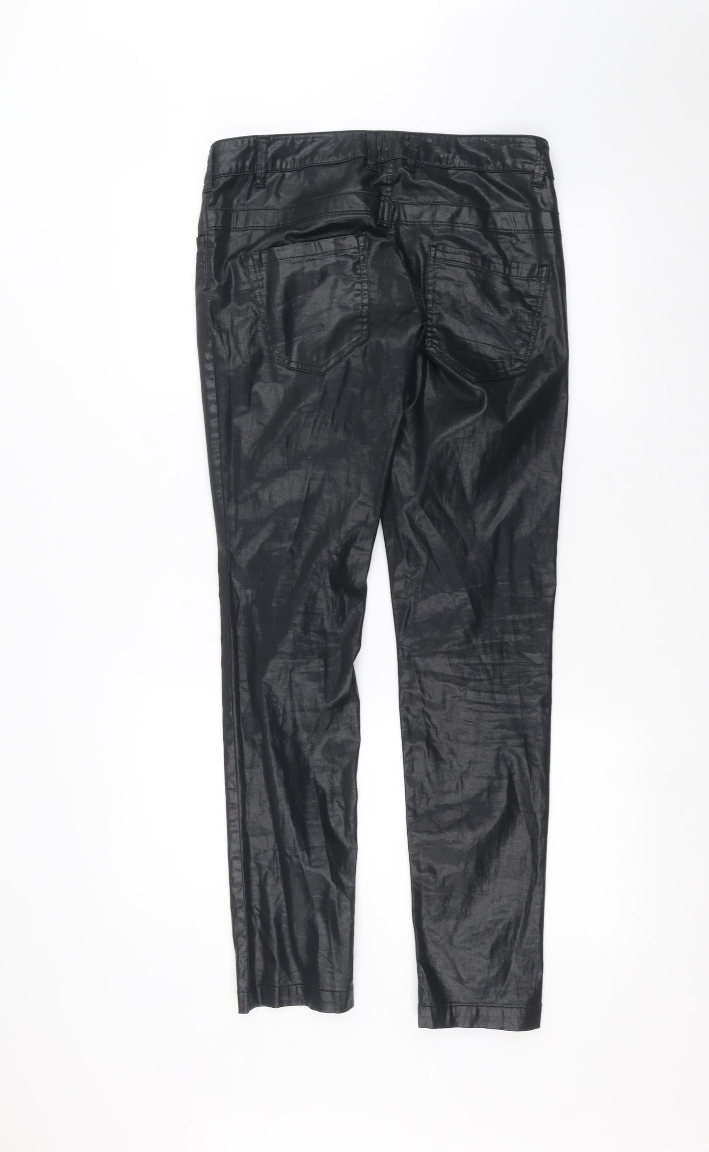 NEXT Womens Black   Trousers  Size 10 L29 in
