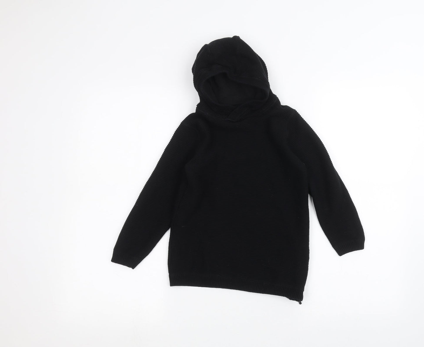 NEXT Girls Black   Pullover Hoodie Size 5 Years