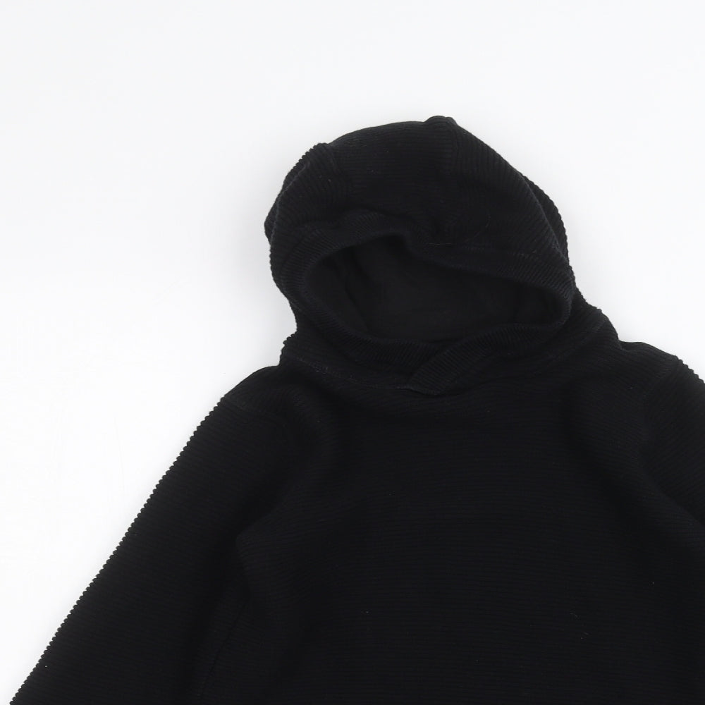 NEXT Girls Black   Pullover Hoodie Size 5 Years