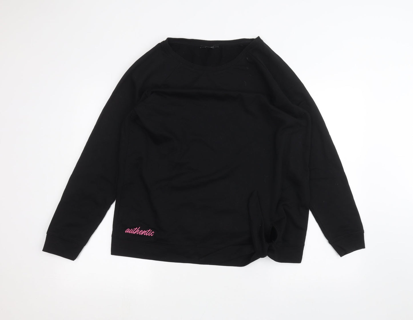 ESMARA Womens Black   Pullover Jumper Size L