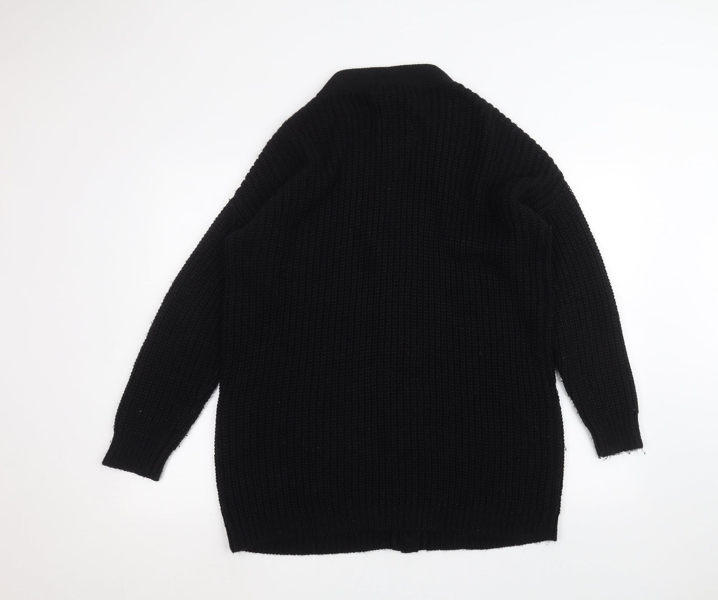 Very Womens Black   Jacket Coatigan Size M