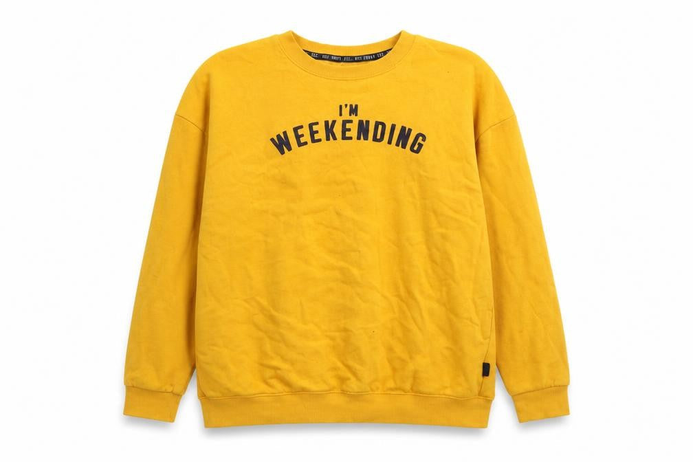 Primark Womens Orange   Pullover Jumper Size S