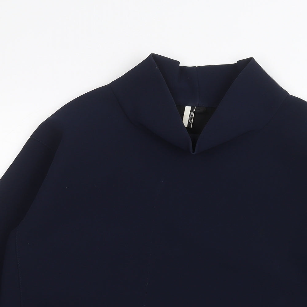 Topshop Womens Blue   Pullover Jumper Size 8