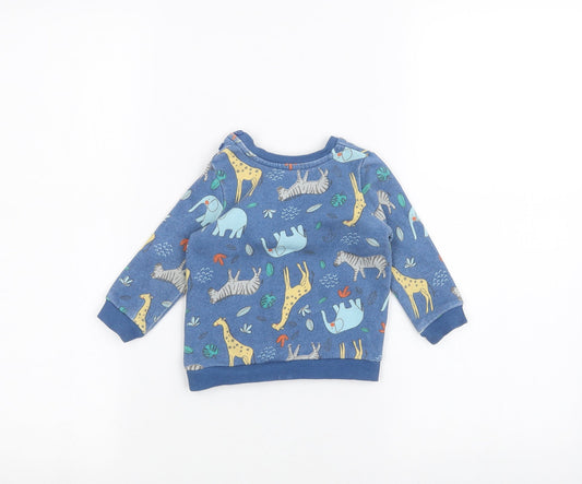 Matalan Baby Blue   Pullover Jumper Size 3-6 Months