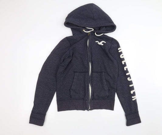 Hollister Mens Blue   Full Zip Hoodie Size S