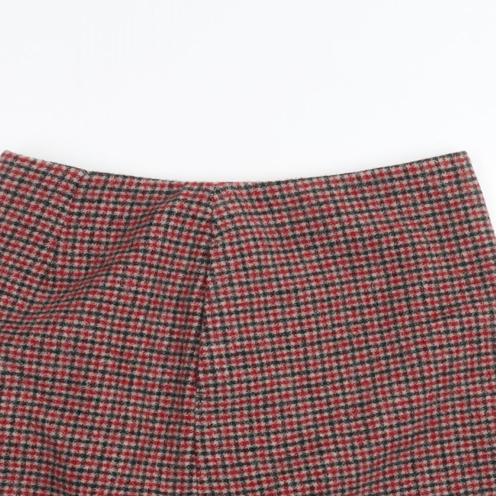 UNi Womens Red   A-Line Skirt Size L