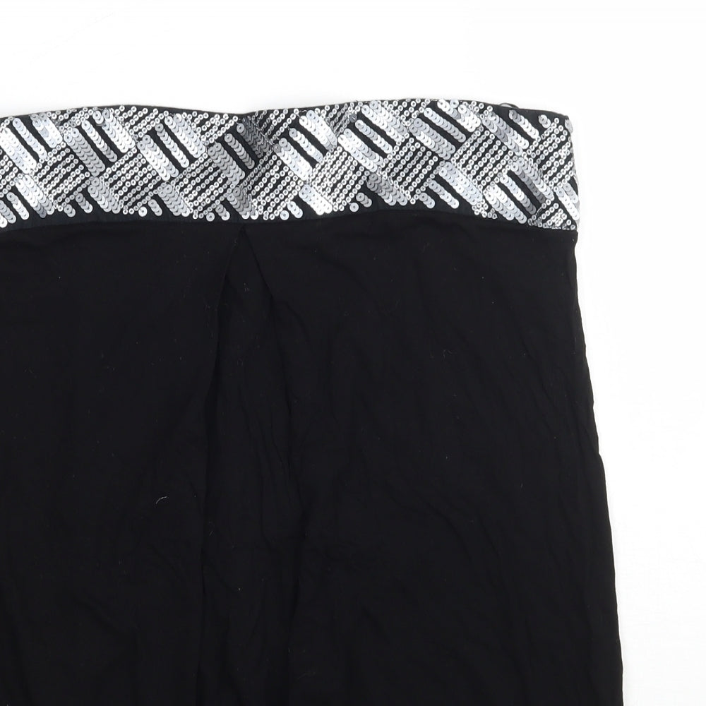 George Womens Black   Tulip Skirt Size 12