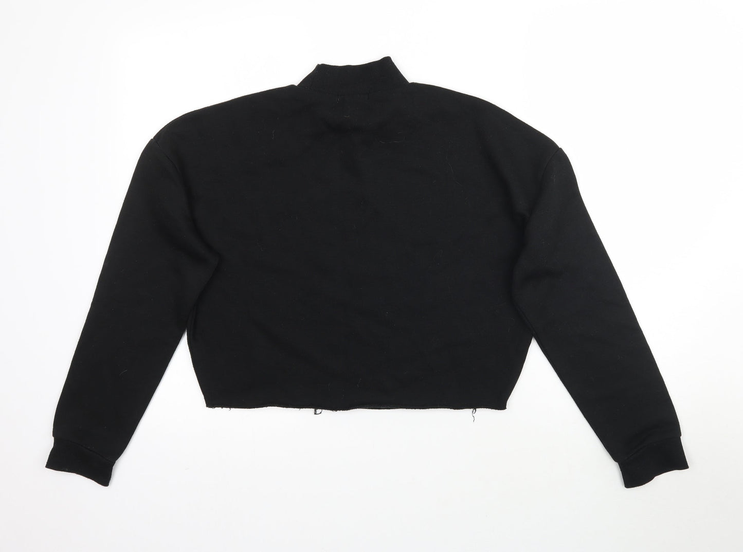 Primark Womens Black   Pullover Sweatshirt Size XS  - Cropped