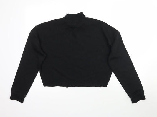 Primark Womens Black   Pullover Sweatshirt Size XS  - Cropped