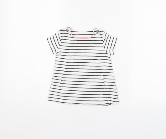 NEXT Boys White Striped  Pullover Casual Size 3-6 Months