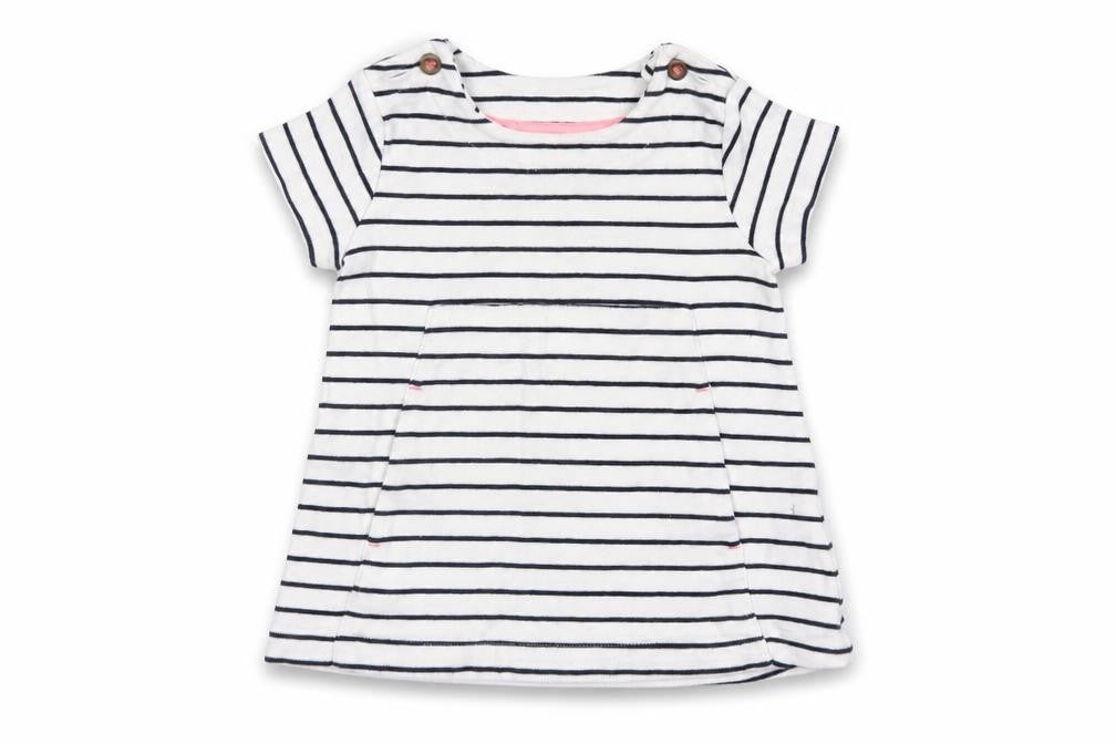 NEXT Boys White Striped  Pullover Casual Size 3-6 Months