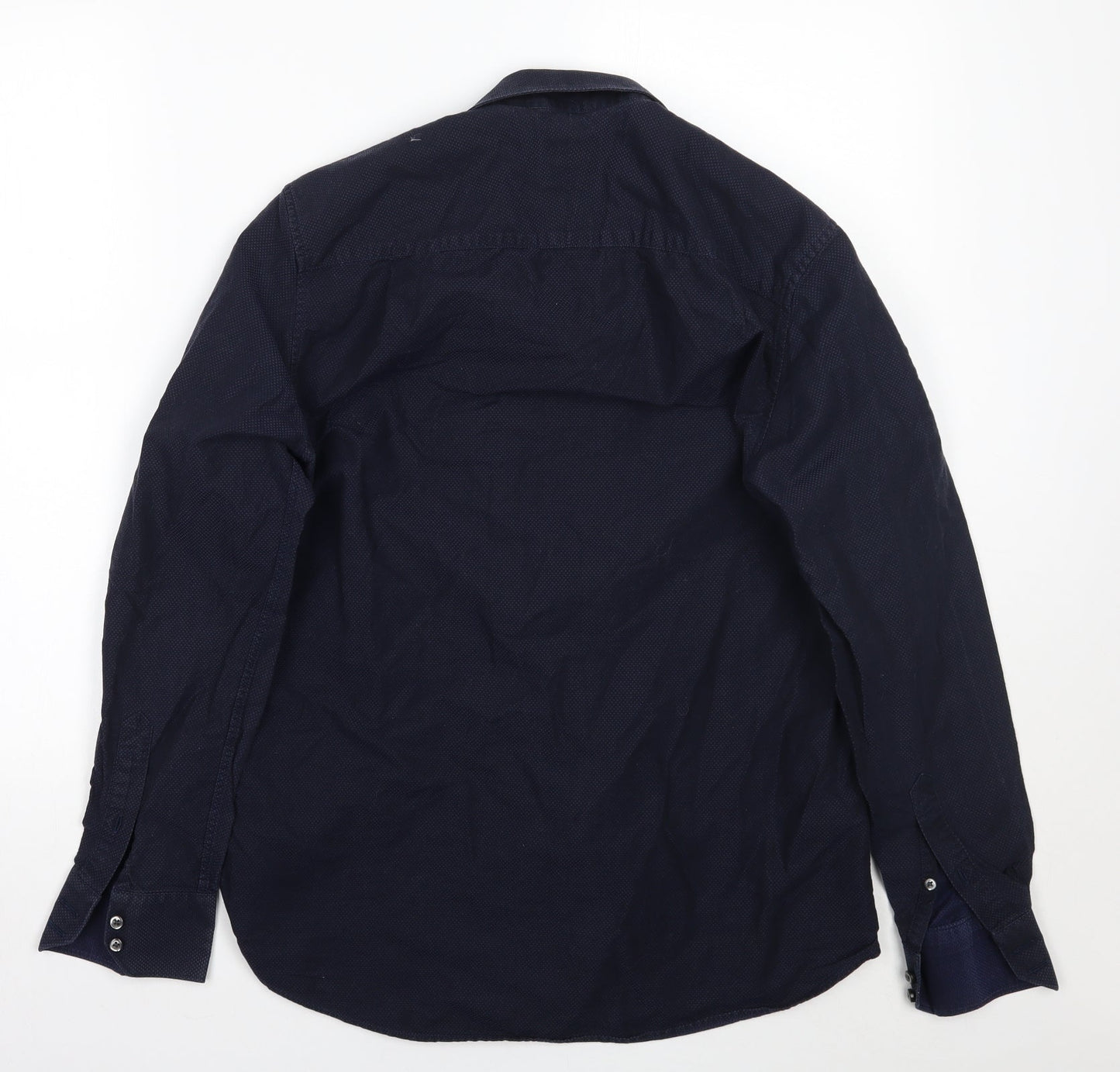 NEXT Mens Blue    Button-Up Size 15.5