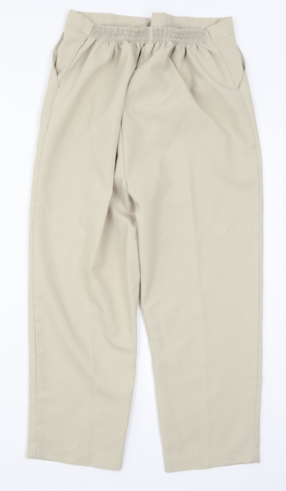 Preworn Womens Beige   Trousers  Size 30 in L23 in